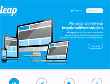 Tablet Screenshot of leap-online.com